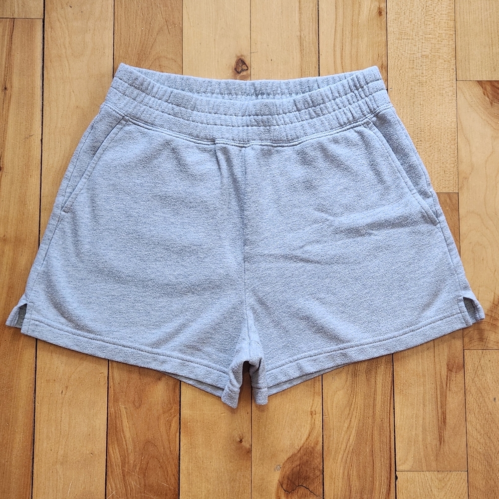 Rails Jane French Terry Short in Heather Gray - XS